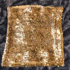 Free People Sequin Top/Skirt